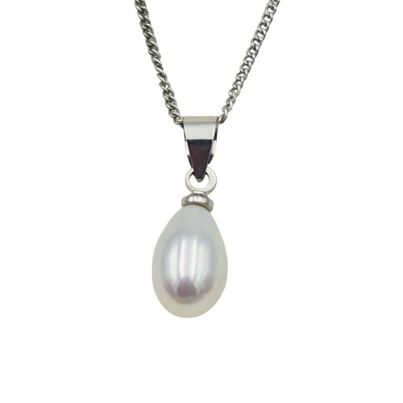 Jewelry - Sterling Silver Cultured Pearl Necklace